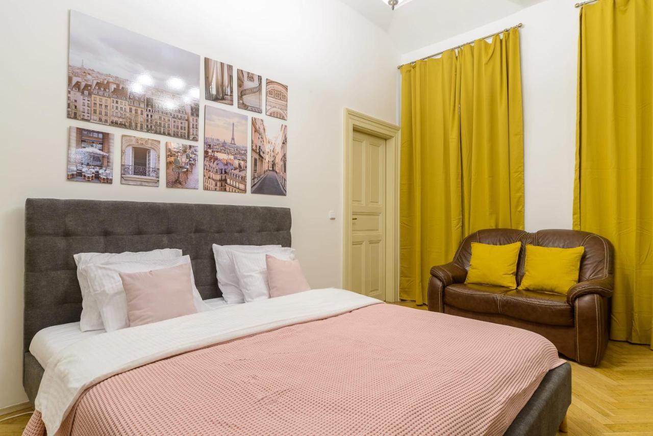 Cozy Apartment Near Stefanikuv Most Prag Exteriör bild